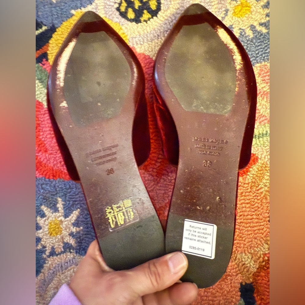 Jenni Kayne Velvet Mule Flats - Picture 4 of 5